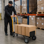 Chariot Diable 3-en-1 Acier renforcé - Charge max 120 kg