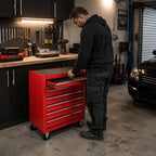 Servante d'Atelier 7 Tiroirs Rouge S2