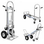 Chariot diable 3-en-1 aluminium – charge max 350 kg