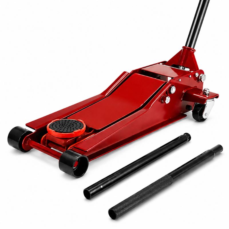 Cric hydraulique rouleur extra plat 3T