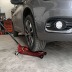 Cric hydraulique rouleur extra plat 3T